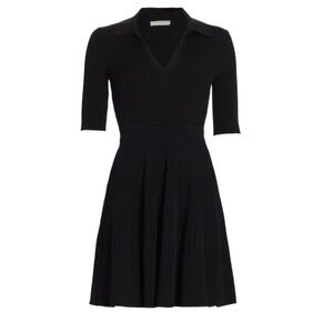 Simkhai Patricia Rib Knit Polo Dress